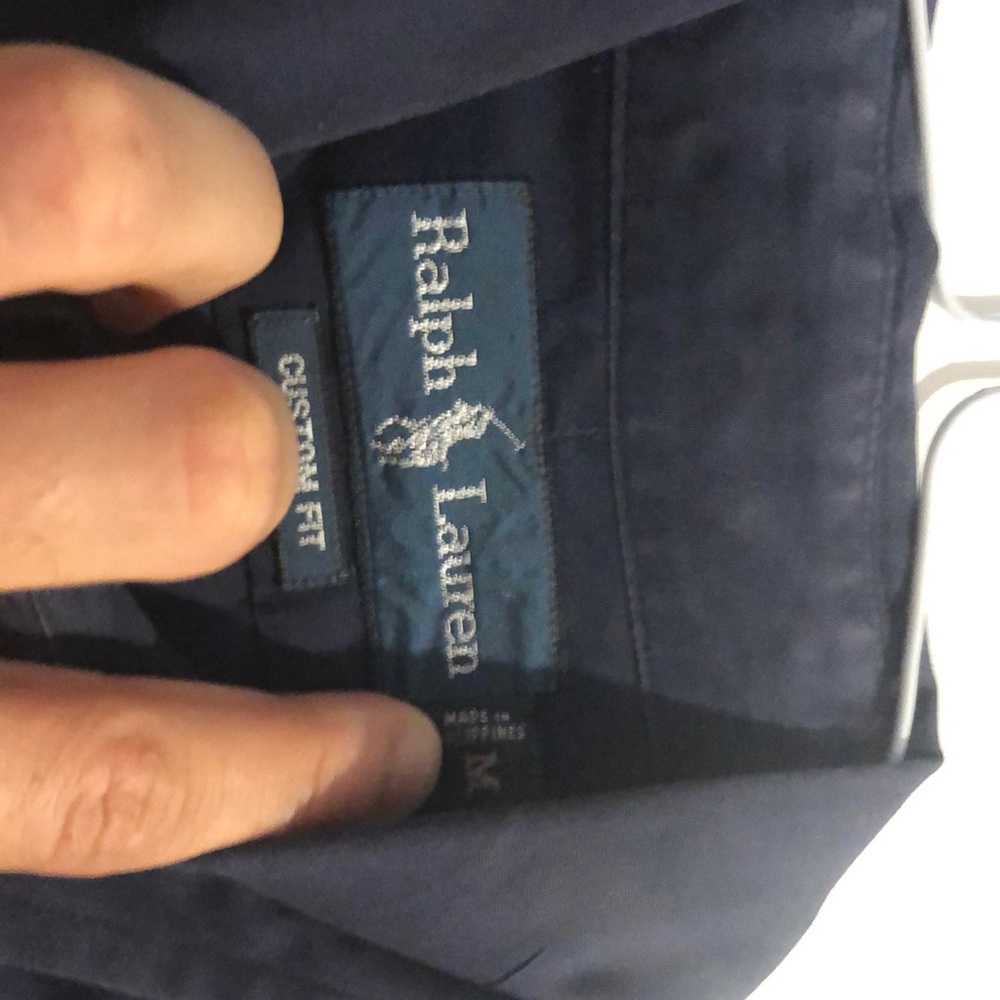 Button down Ralph Lauren Navy - Picture 2 of 3